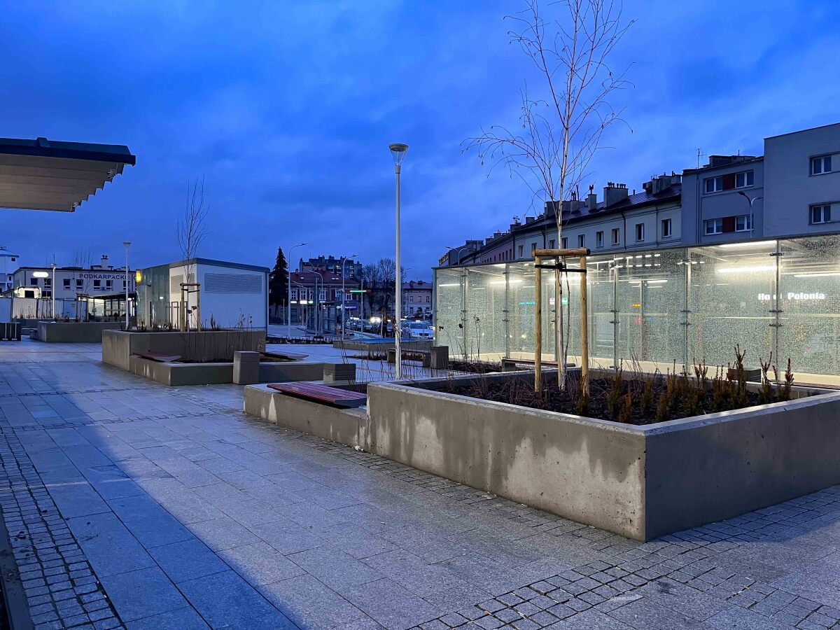 Rzeszowskie Centrum Komunikacyjne na chwilę przed otwarciem [STYCZEŃ 2024]
